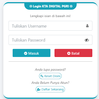 Register PGRI Kab. Luwu - Persatuan Guru Republik Indonesia Cabang Kab. Luwu